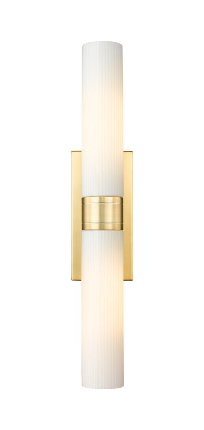 Downtown Urban Sconce Cast Brass Steel