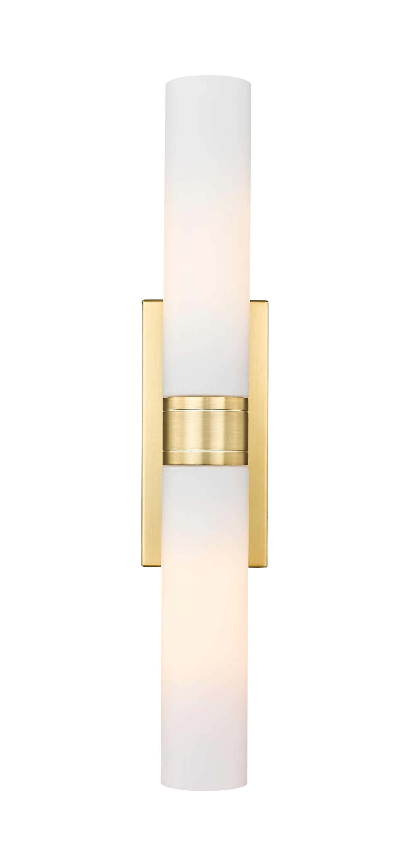 Downtown Urban Sconce Cast Brass Steel