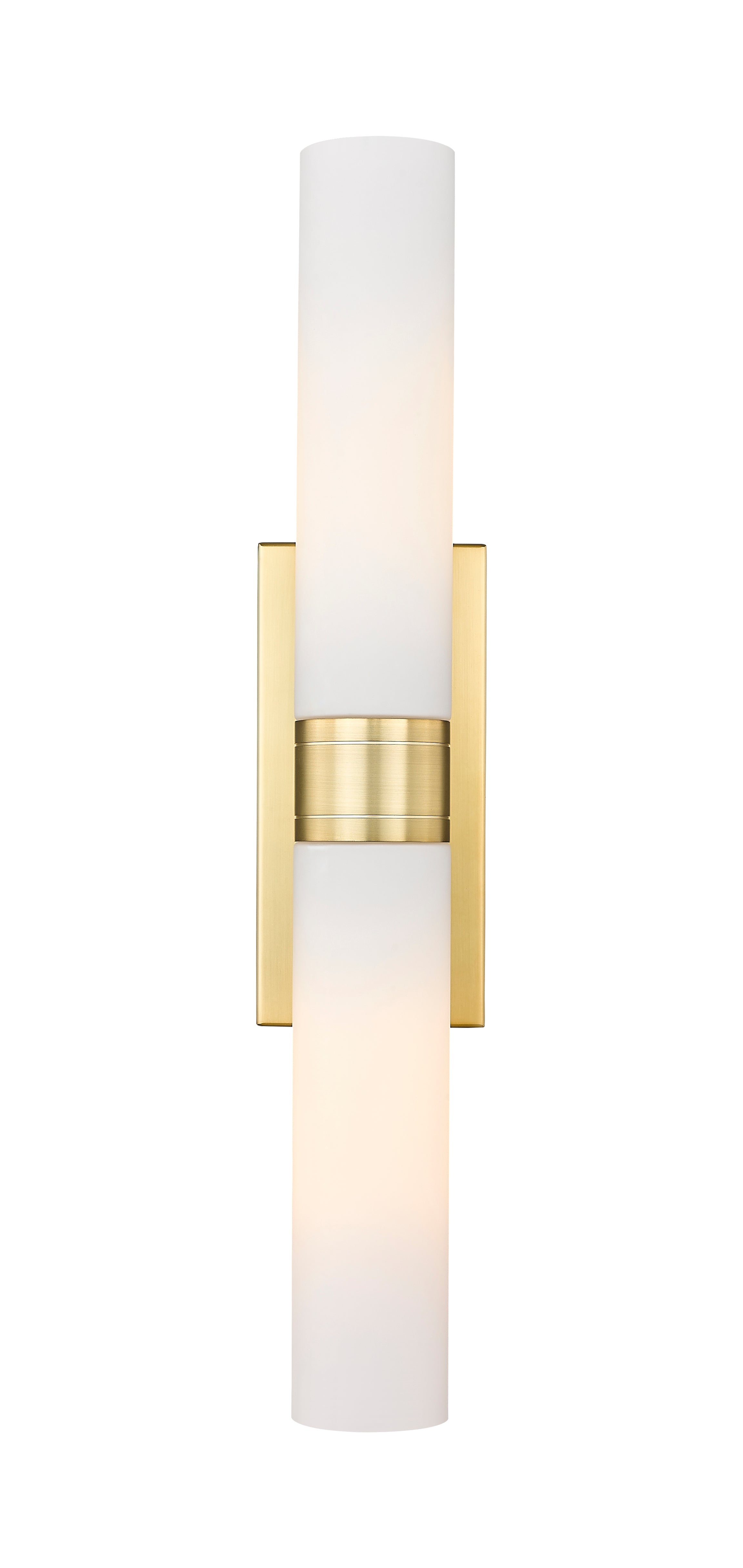 Downtown Urban Sconce Cast Brass Steel