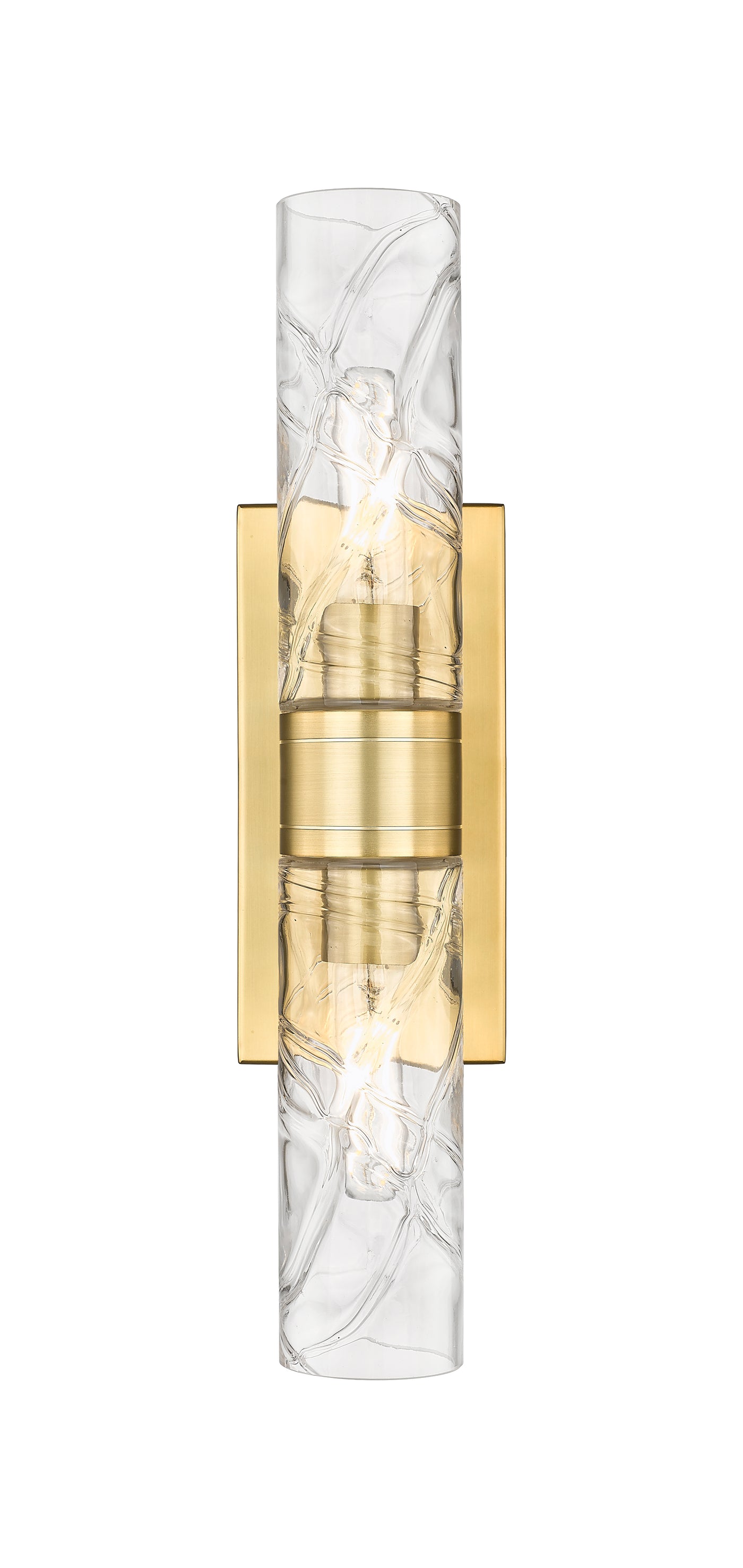 Downtown Urban Linear Bath Vanity Cast Brass