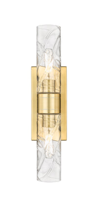 Downtown Urban Linear Bath Vanity Cast Brass