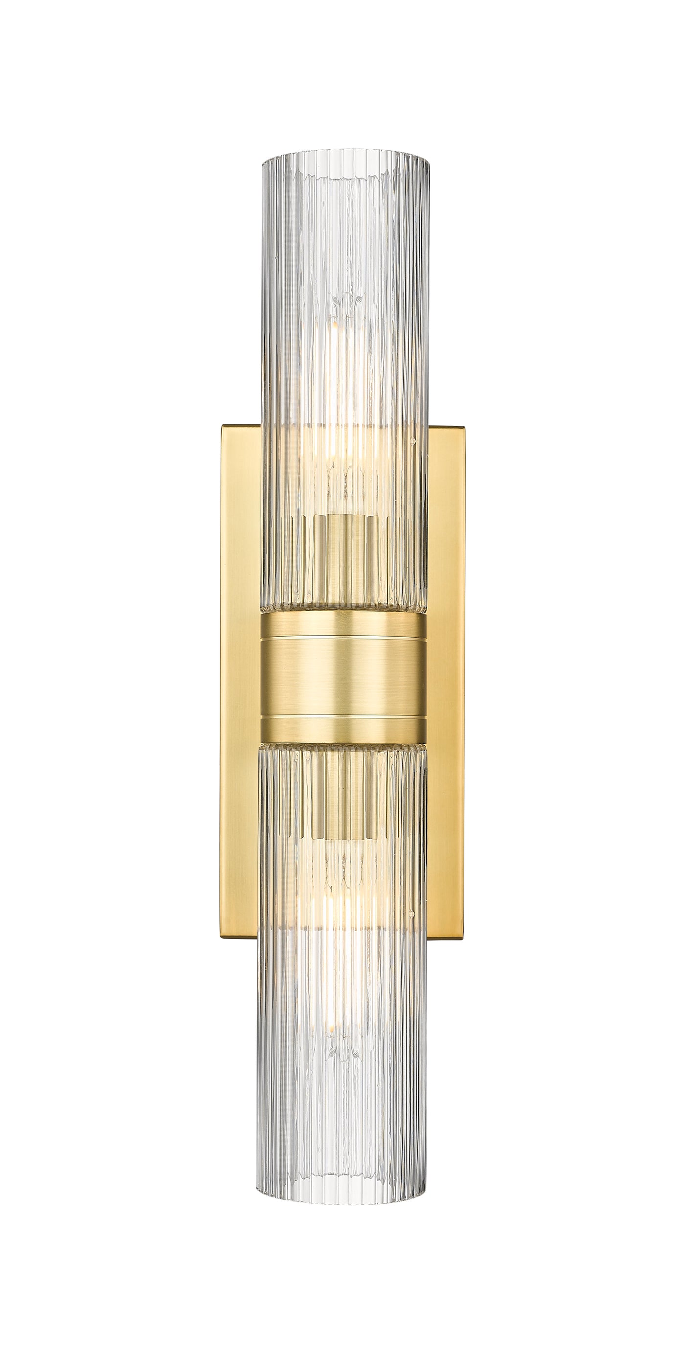 Downtown Urban Linear Bath Vanity Cast Brass