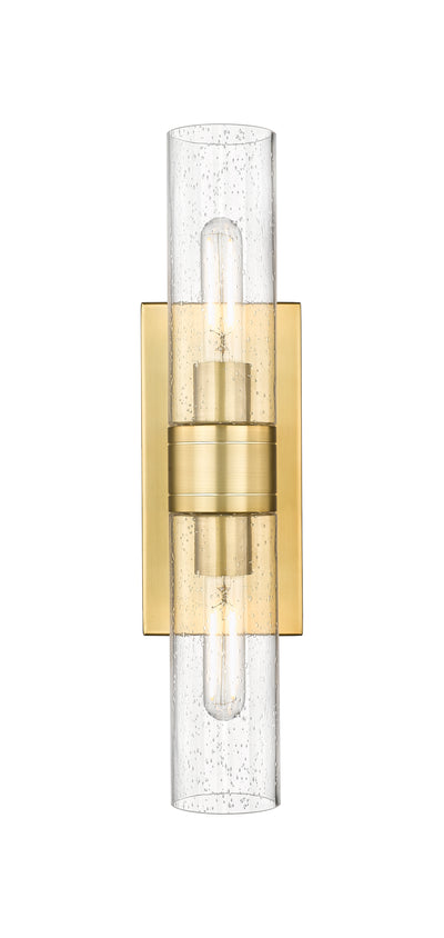 Downtown Urban Linear Bath Vanity Cast Brass