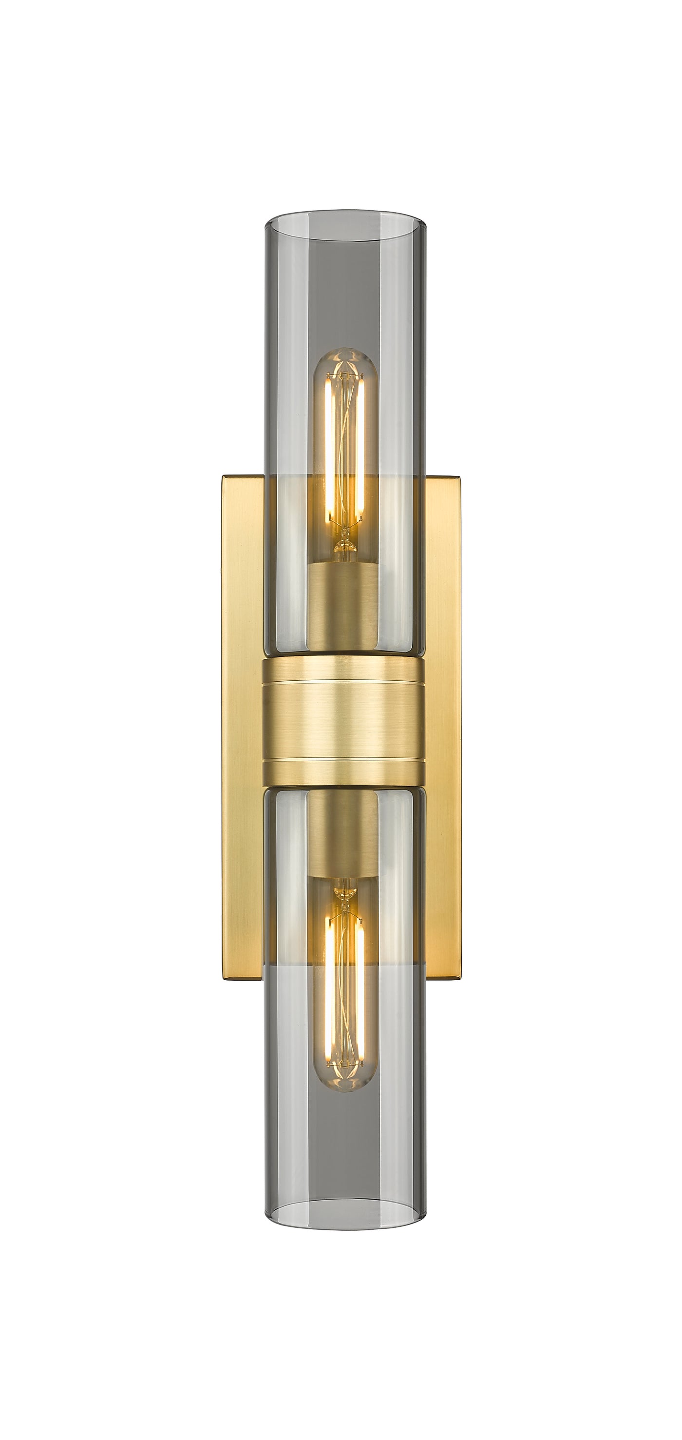 Downtown Urban Linear Bath Vanity Cast Brass