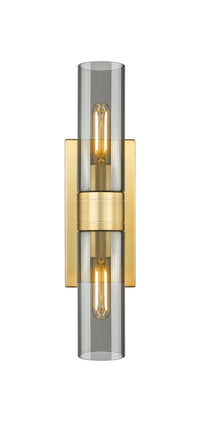 Downtown Urban Linear Bath Vanity Cast Brass