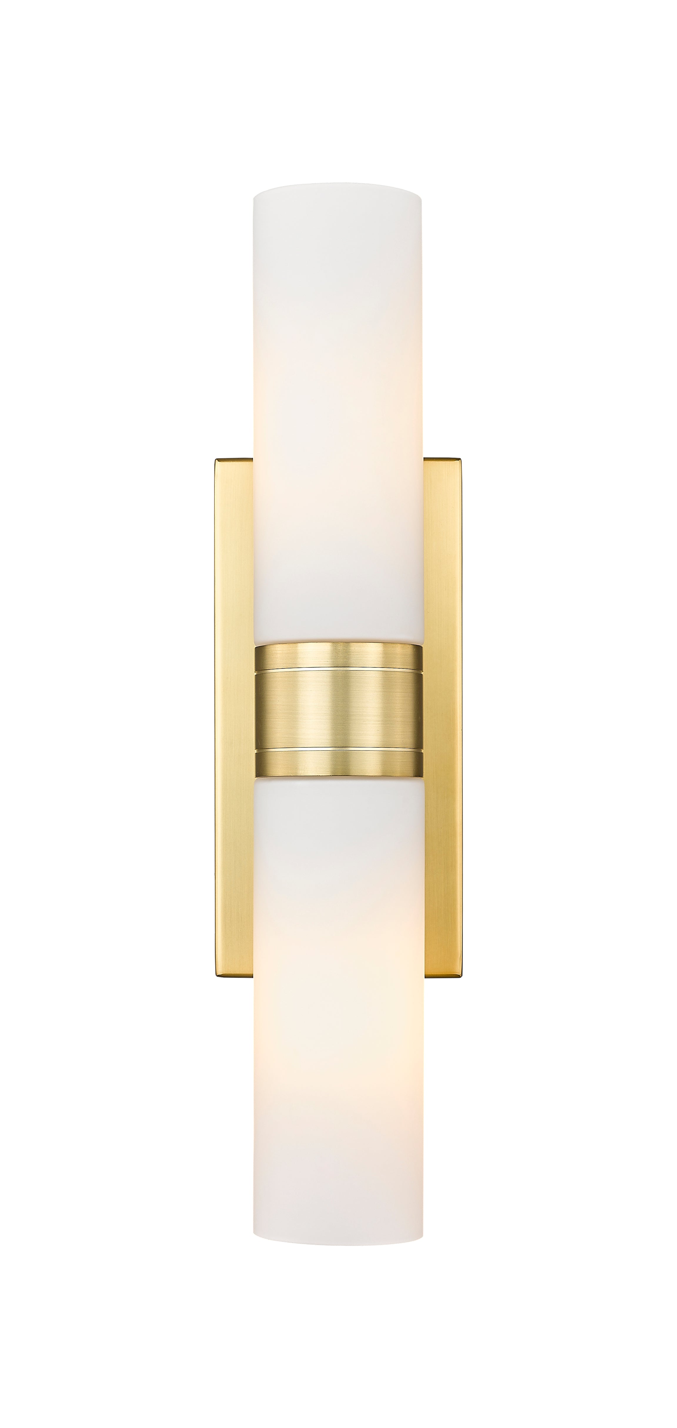 Downtown Urban Linear Bath Vanity Cast Brass