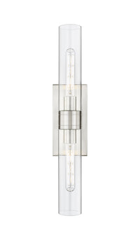 Downtown Urban Sconce Cast Brass Steel
