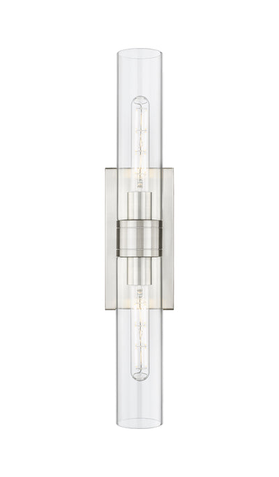 Downtown Urban Sconce Cast Brass Steel