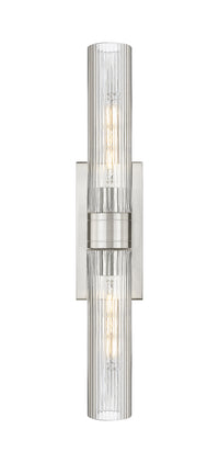 Downtown Urban Sconce Cast Brass Steel