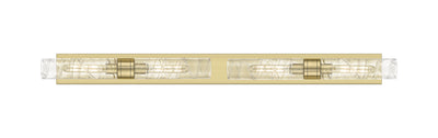 Downtown Urban Linear Bath Vanity Light Brass