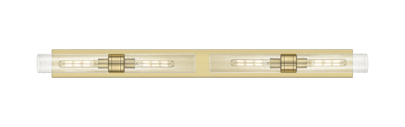 Downtown Urban Linear Bath Vanity Light Brass