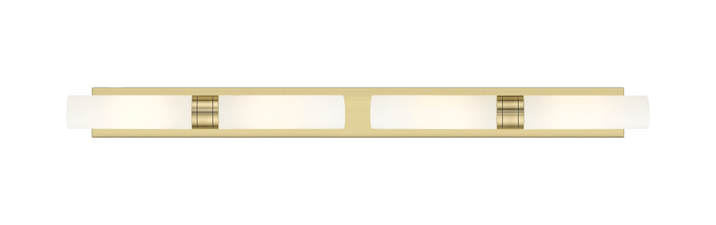 Downtown Urban Linear Bath Vanity Light Brass