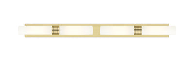 Downtown Urban Linear Bath Vanity Light Brass