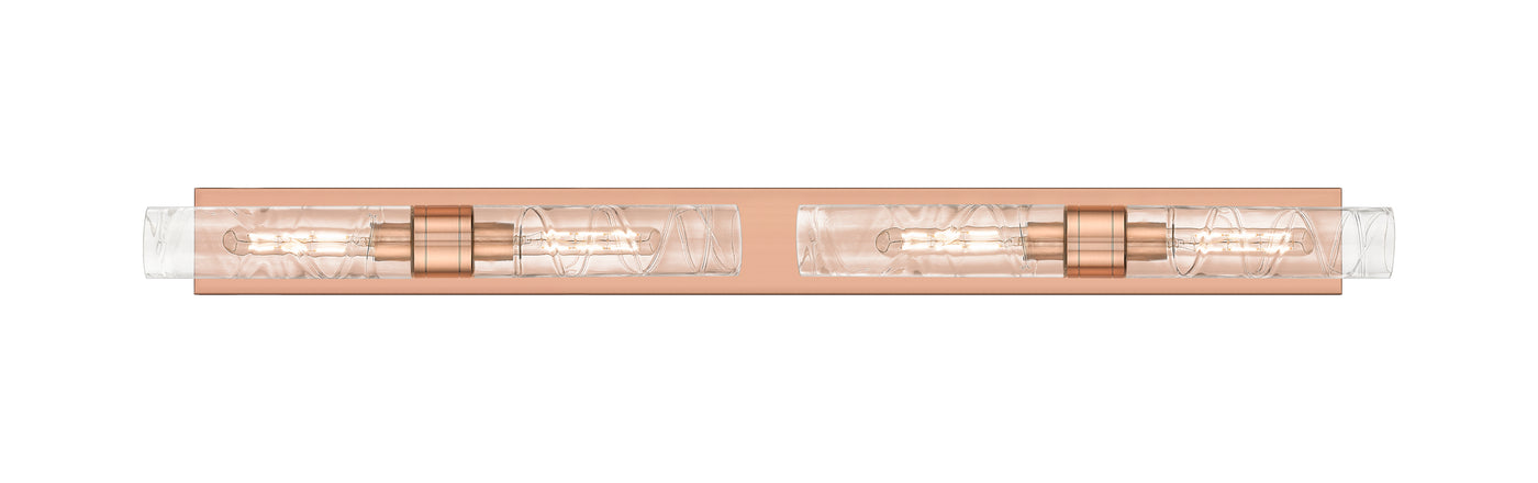 Downtown Urban Linear Bath Vanity Light Brass