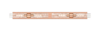 Downtown Urban Linear Bath Vanity Light Brass