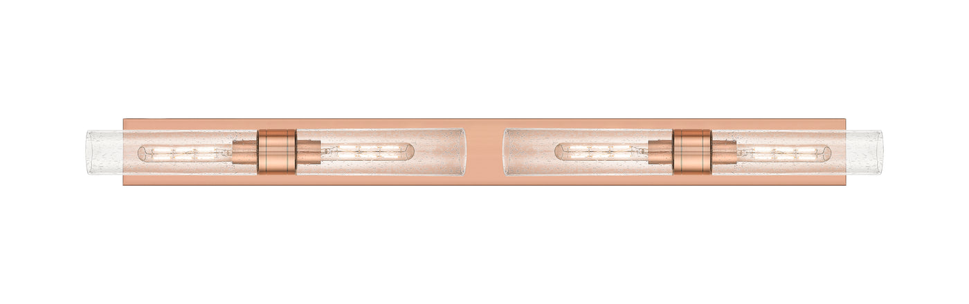 Downtown Urban Linear Bath Vanity Light Brass