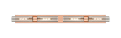 Downtown Urban Linear Bath Vanity Light Brass