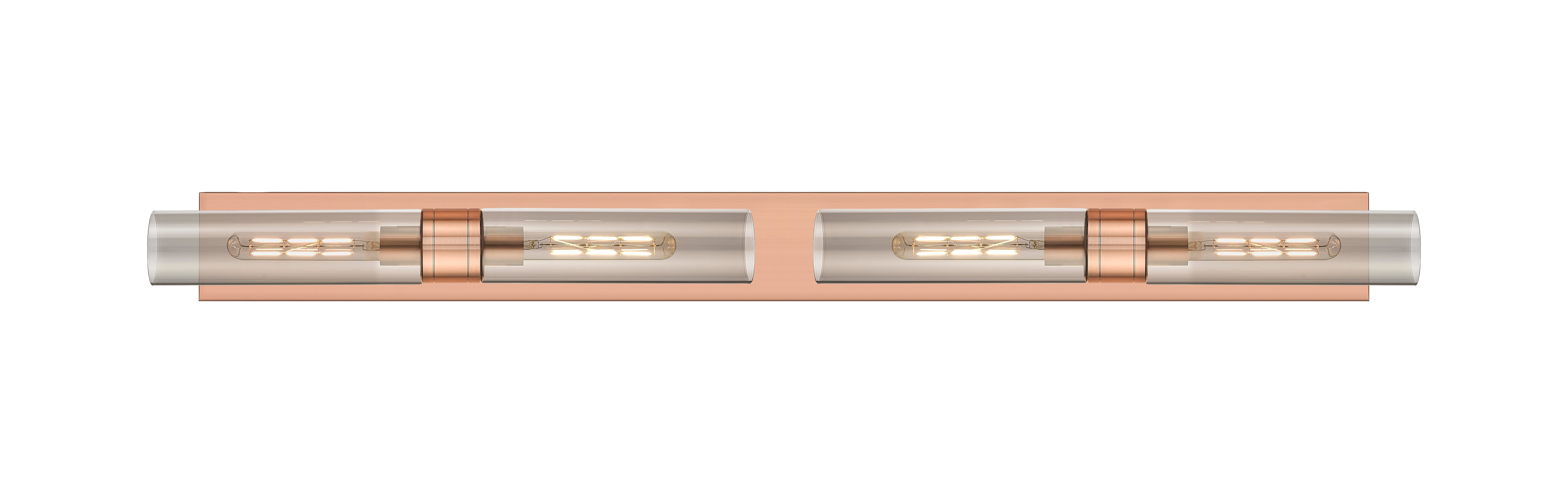 Downtown Urban Linear Bath Vanity Light Brass