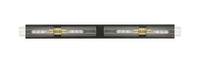 Downtown Urban Linear Bath Vanity Light Brass