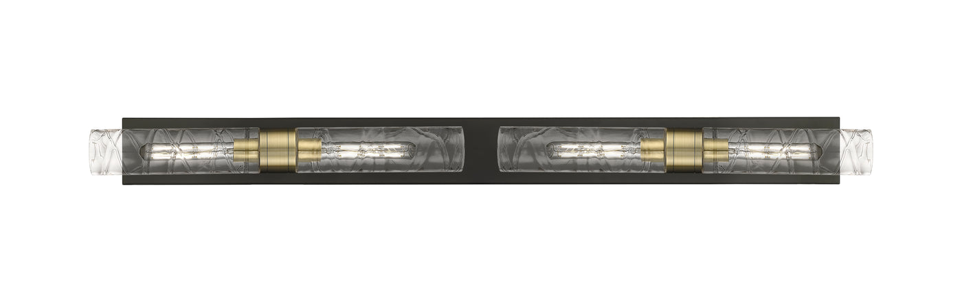Downtown Urban Linear Bath Vanity Light Brass