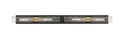 Downtown Urban Linear Bath Vanity Light Brass