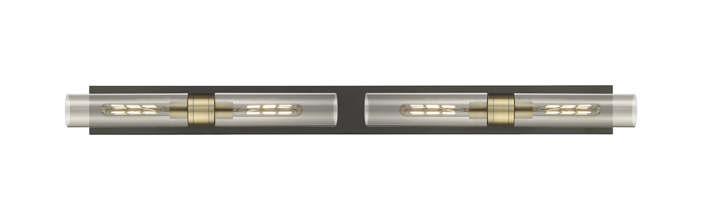 Downtown Urban Linear Bath Vanity Light Brass