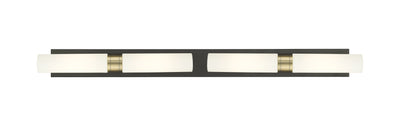 Downtown Urban Linear Bath Vanity Light Brass