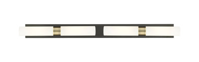 Downtown Urban Linear Bath Vanity Light Brass