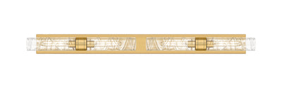 Downtown Urban Linear Bath Vanity Light Brass