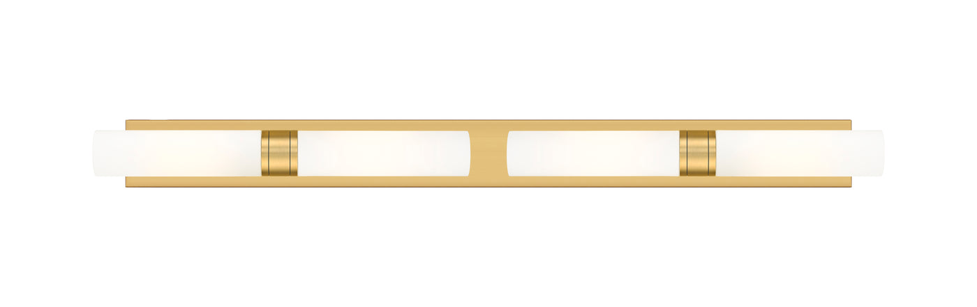 Downtown Urban Linear Bath Vanity Light Brass