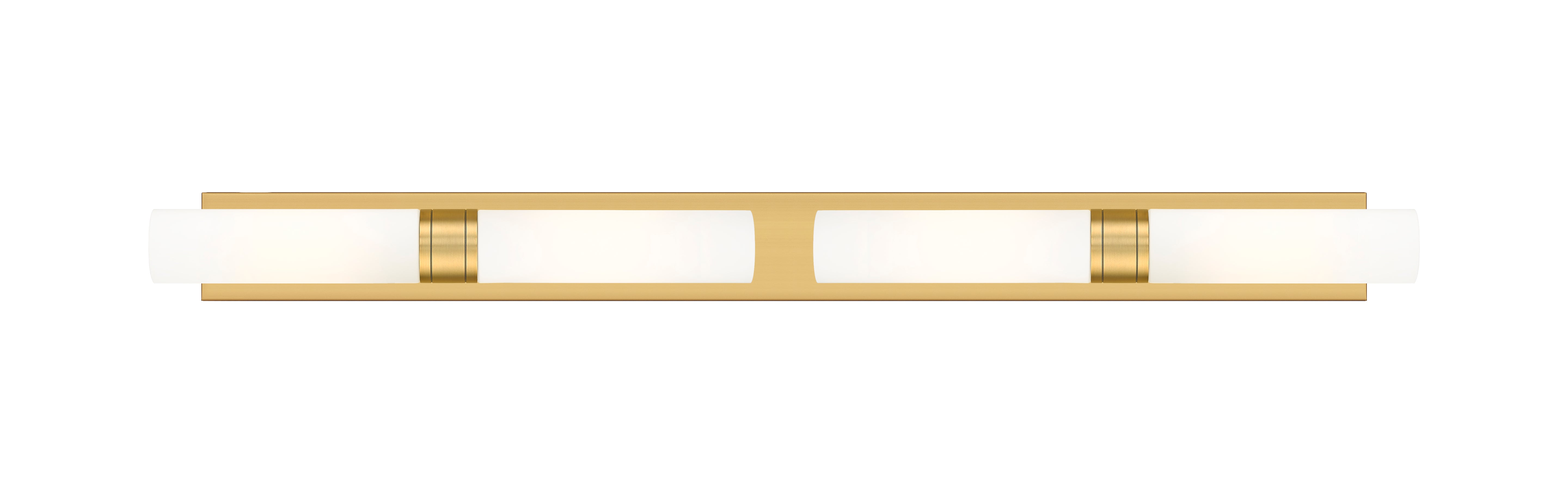 Downtown Urban Linear Bath Vanity Light Brass