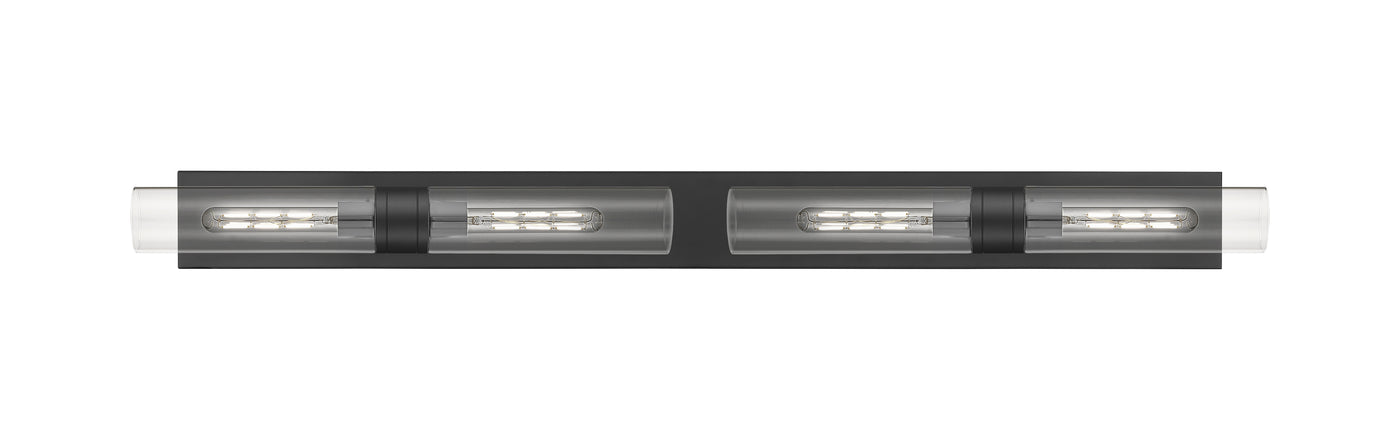 Downtown Urban Linear Bath Vanity Light Brass