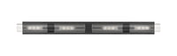 Downtown Urban Linear Bath Vanity Light Brass