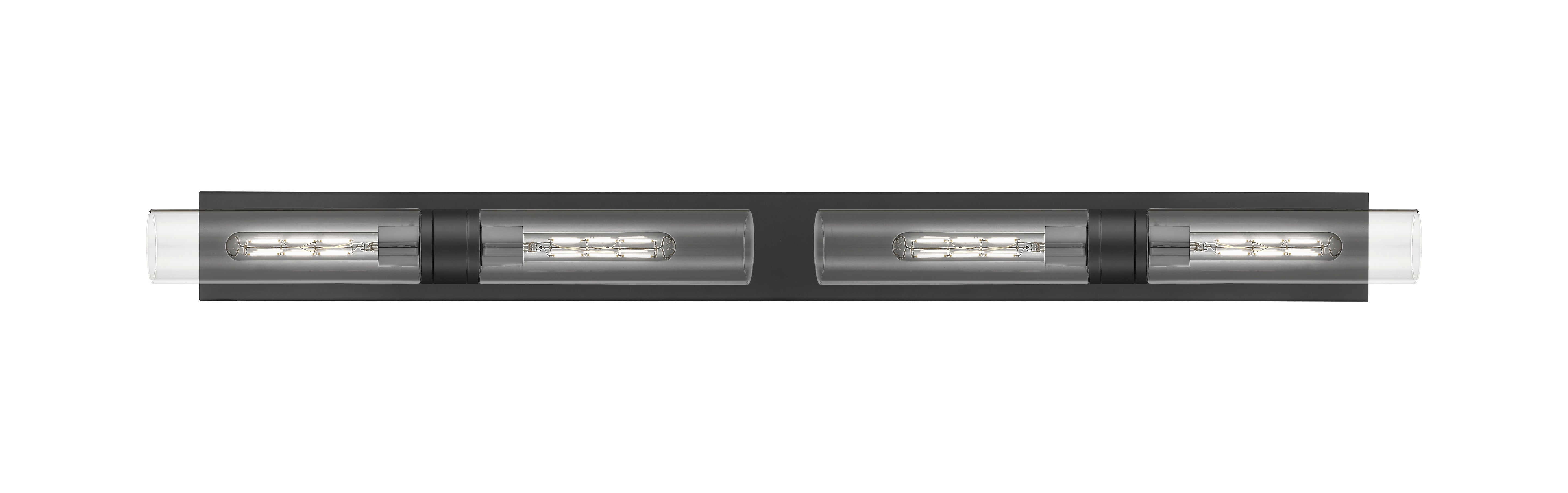 Downtown Urban Linear Bath Vanity Light Brass