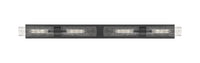 Downtown Urban Linear Bath Vanity Light Brass