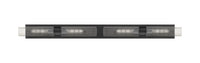 Downtown Urban Linear Bath Vanity Light Brass
