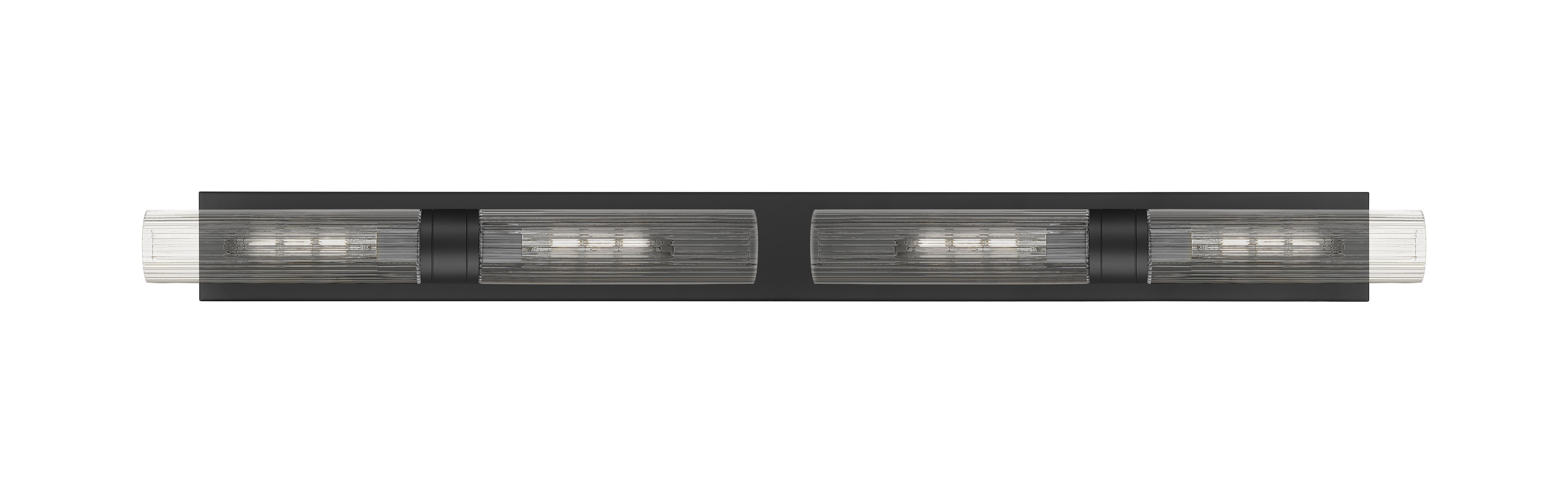 Downtown Urban Linear Bath Vanity Light Brass