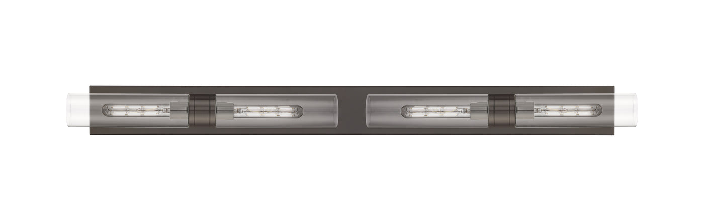 Downtown Urban Linear Bath Vanity Light Brass