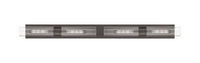 Downtown Urban Linear Bath Vanity Light Brass