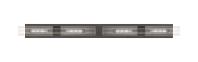 Downtown Urban Linear Bath Vanity Light Brass