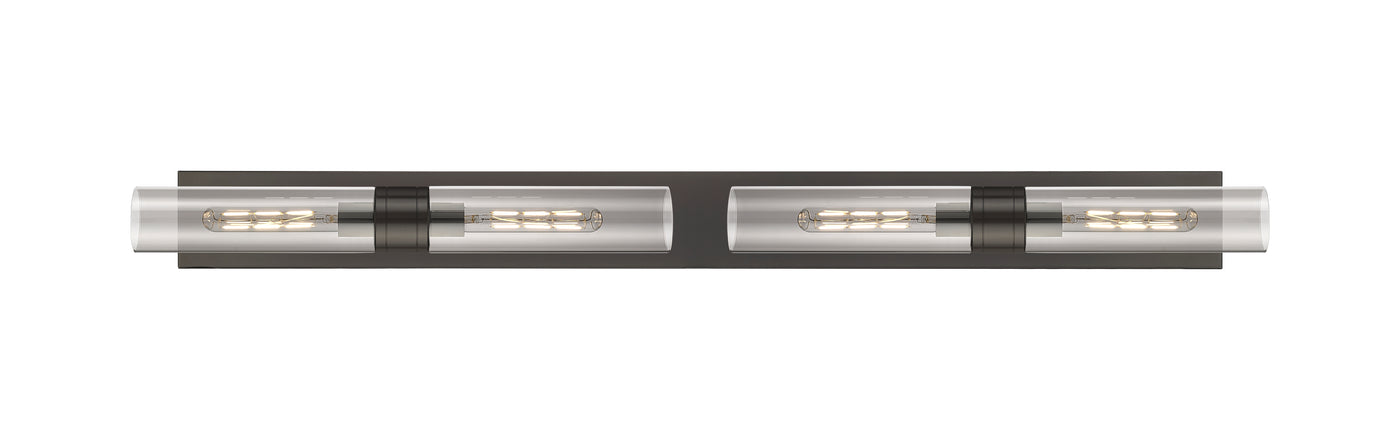 Downtown Urban Linear Bath Vanity Light Brass