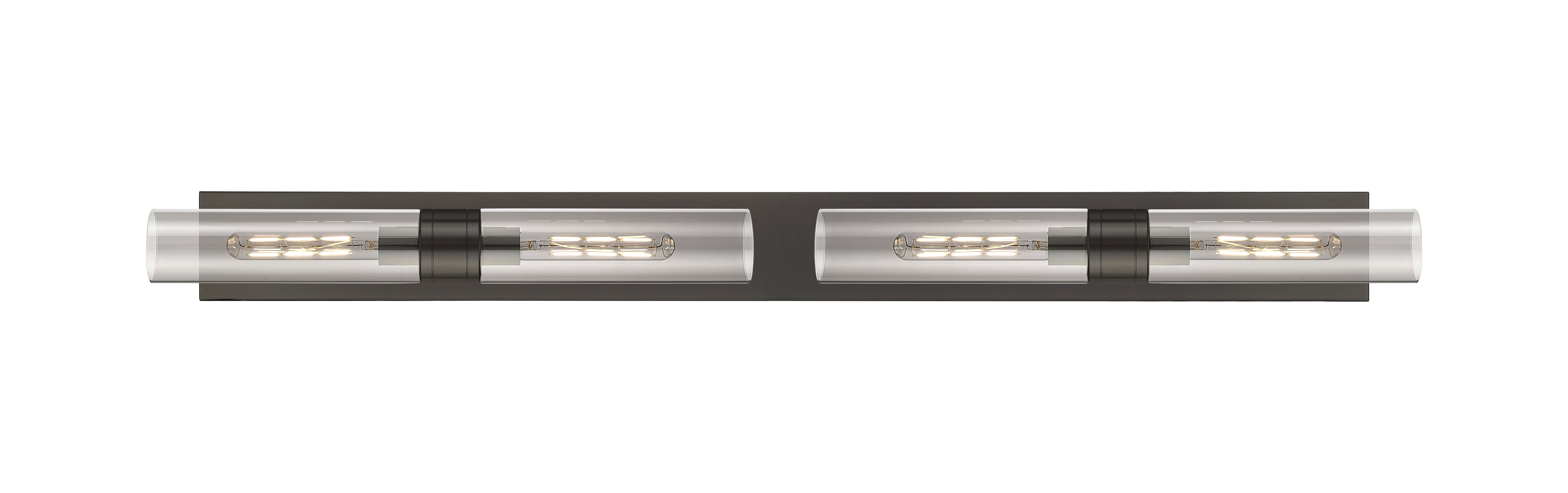 Downtown Urban Linear Bath Vanity Light Brass