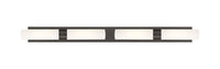 Downtown Urban Linear Bath Vanity Light Brass