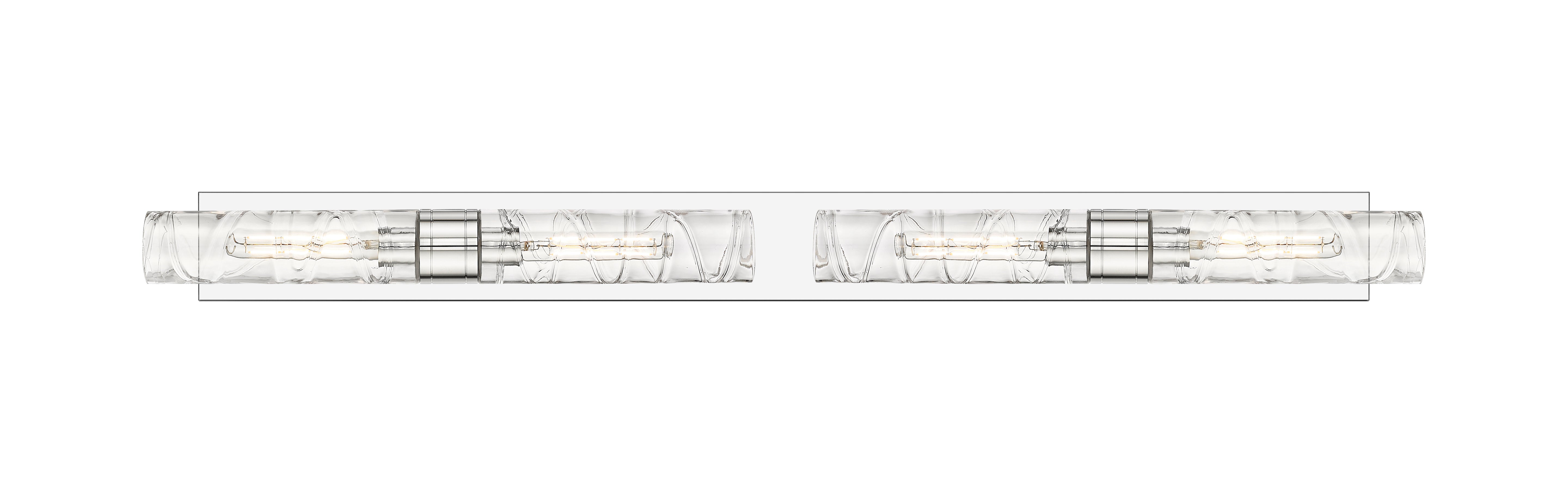 Downtown Urban Linear Bath Vanity Light Brass