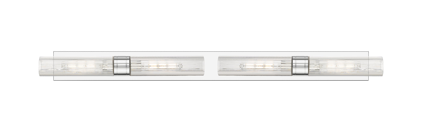 Downtown Urban Linear Bath Vanity Light Brass
