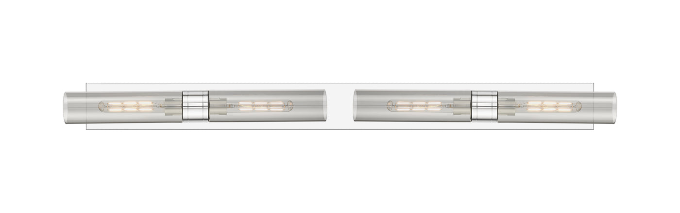 Downtown Urban Linear Bath Vanity Light Brass