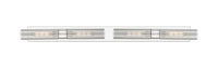 Downtown Urban Linear Bath Vanity Light Brass