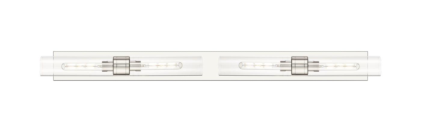 Downtown Urban Linear Bath Vanity Light Brass