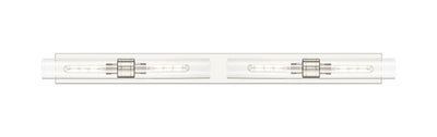 Downtown Urban Linear Bath Vanity Light Brass