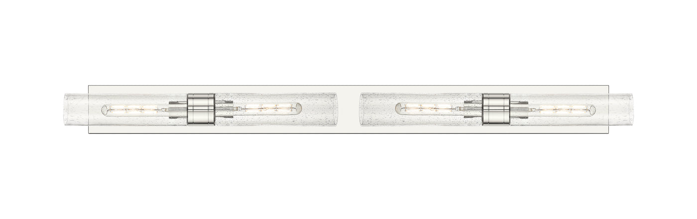 Downtown Urban Linear Bath Vanity Light Brass
